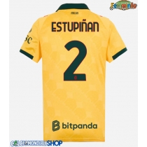 Maglie da calcio AC Milan Pervis Estupinan #2 Terza Maglia Femminile 2025-26 Manica Corta